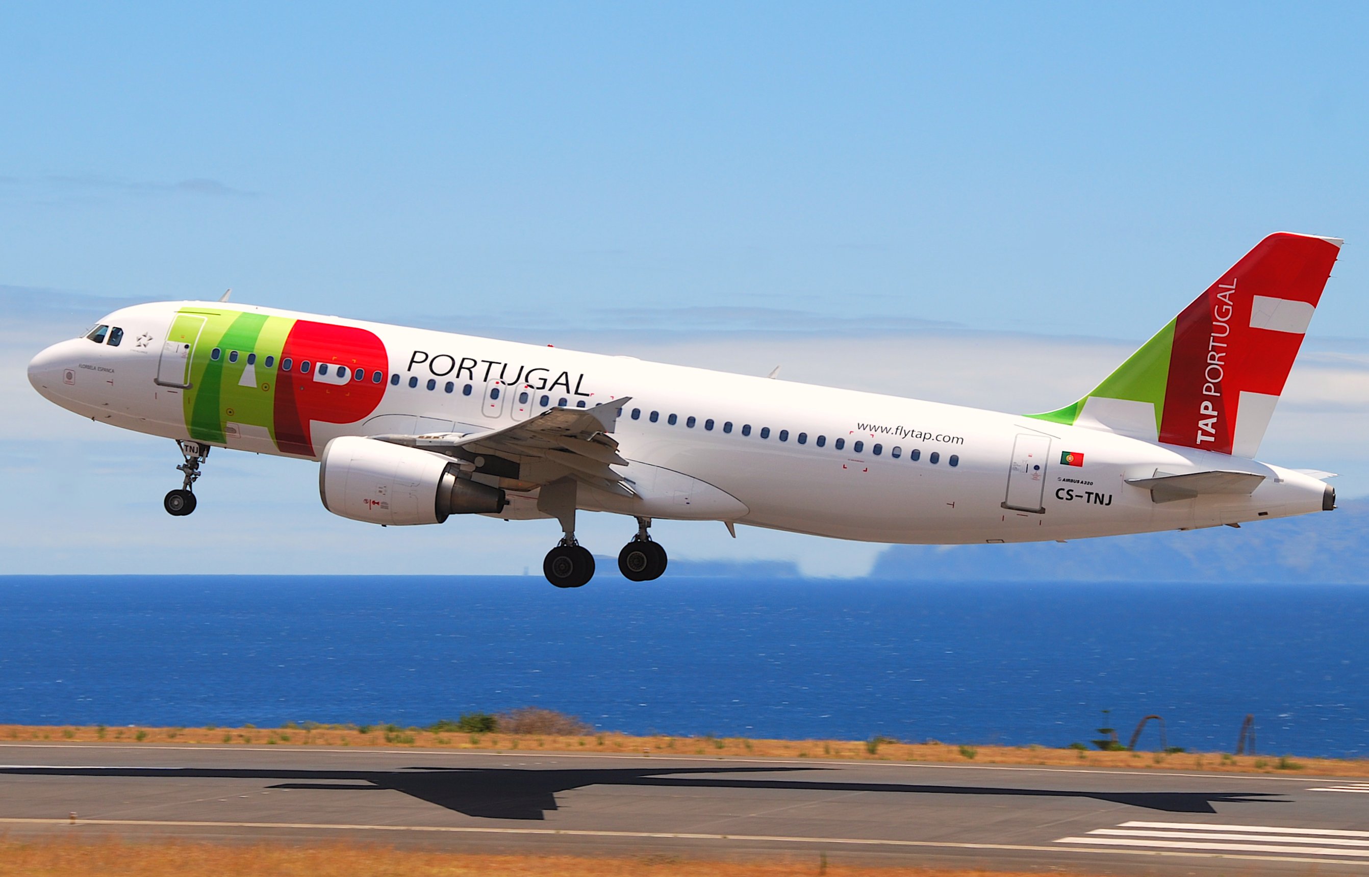 Airbus A320 fra TAP Air Portugal